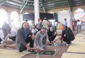 گلزار شهدای شهرستان درگز گلباران شد