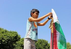 عطرافشانی و گلباران مزار شهدای فاتحان خرمشهر