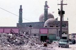 گلباران و غبارروبی مزار شهدای فاتحان خرمشهر