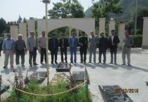 جانباز گلوگاهي تا محل شهادت شهيد چمران ركاب زد