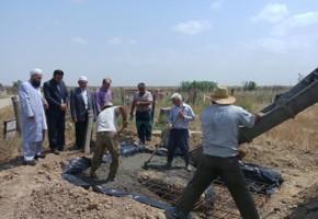 ساماندهی مزار شهدای منا در بندر ترکمن