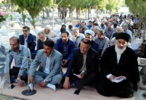 عطرافشانی مزار شهدا به مناسبت سالروز ورود آزادگان در ارومیه