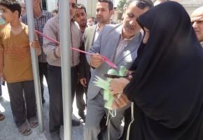 گلزار شهداي گرجي محله بهشهر ساماندهی شد