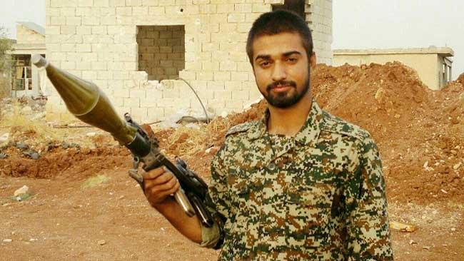 طلبه ی شهید پاکستانی که مادرش او را نذر حضرت فاطمه(س) کرد