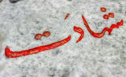 راهپیمایی روی سینه شهید!