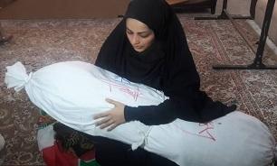 برگزاری مراسم وداع با پیکر شهید «غلامرضا سلیمی» در دلوار