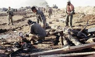 شنیدن صدای خُرد شدن استخوان مجروحین زیر شنی تانک