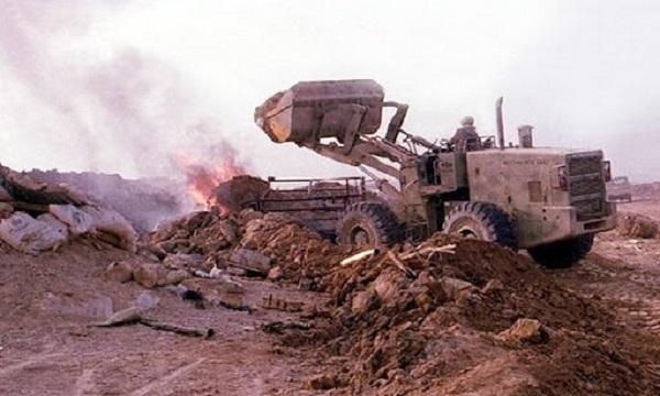  هزینه واقعی ساخت یک متر خاکریز در جبهه که جوانان غیور پرداختند