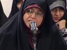 شعر خوانی ﺑﺎﻧﻮﯼ ﺷﻌﺮ ﺷﻬﺪﺍ در محضر مبارک رهبر معظم انقلاب+تصاویر