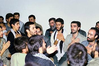 «آقا» در جمع بچه‌های لشکر عاشورا